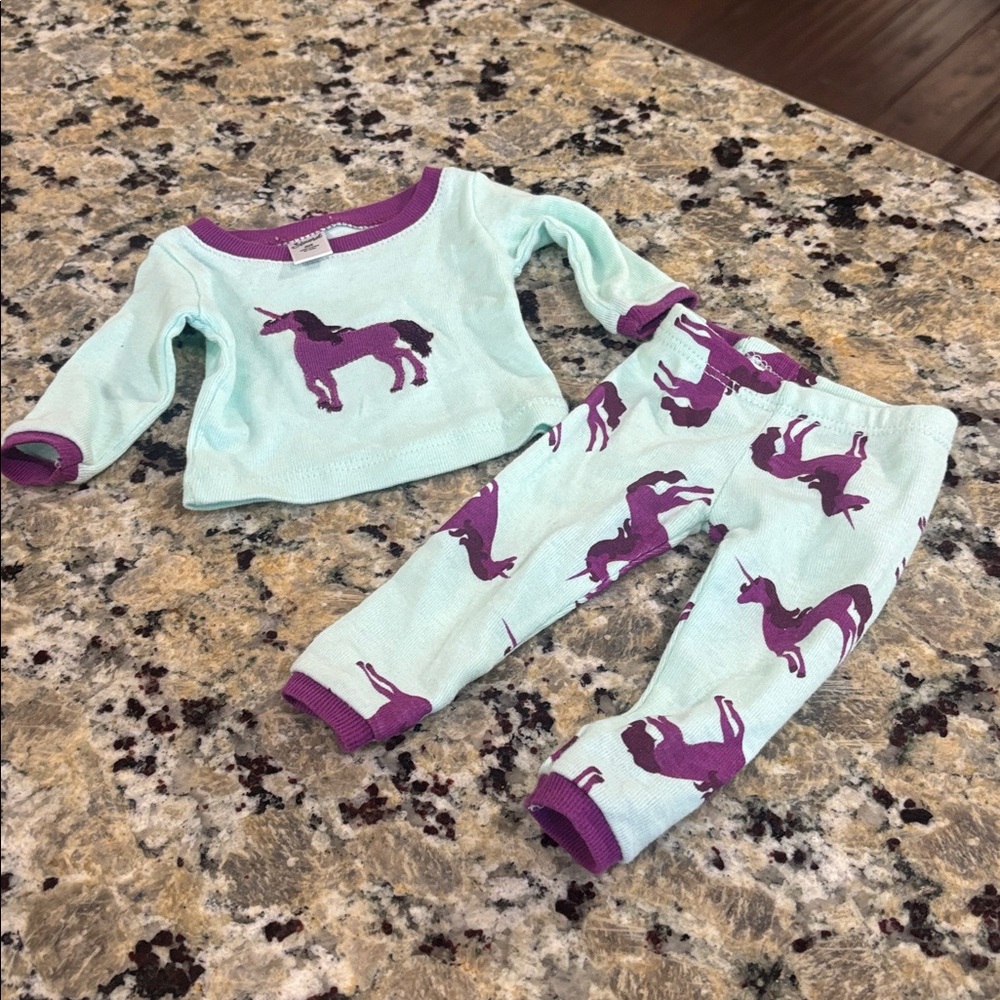 18 inch doll lot of 9 pieces doll clothing - pjs dress overalls tops bottoms - Picture 10 of 13